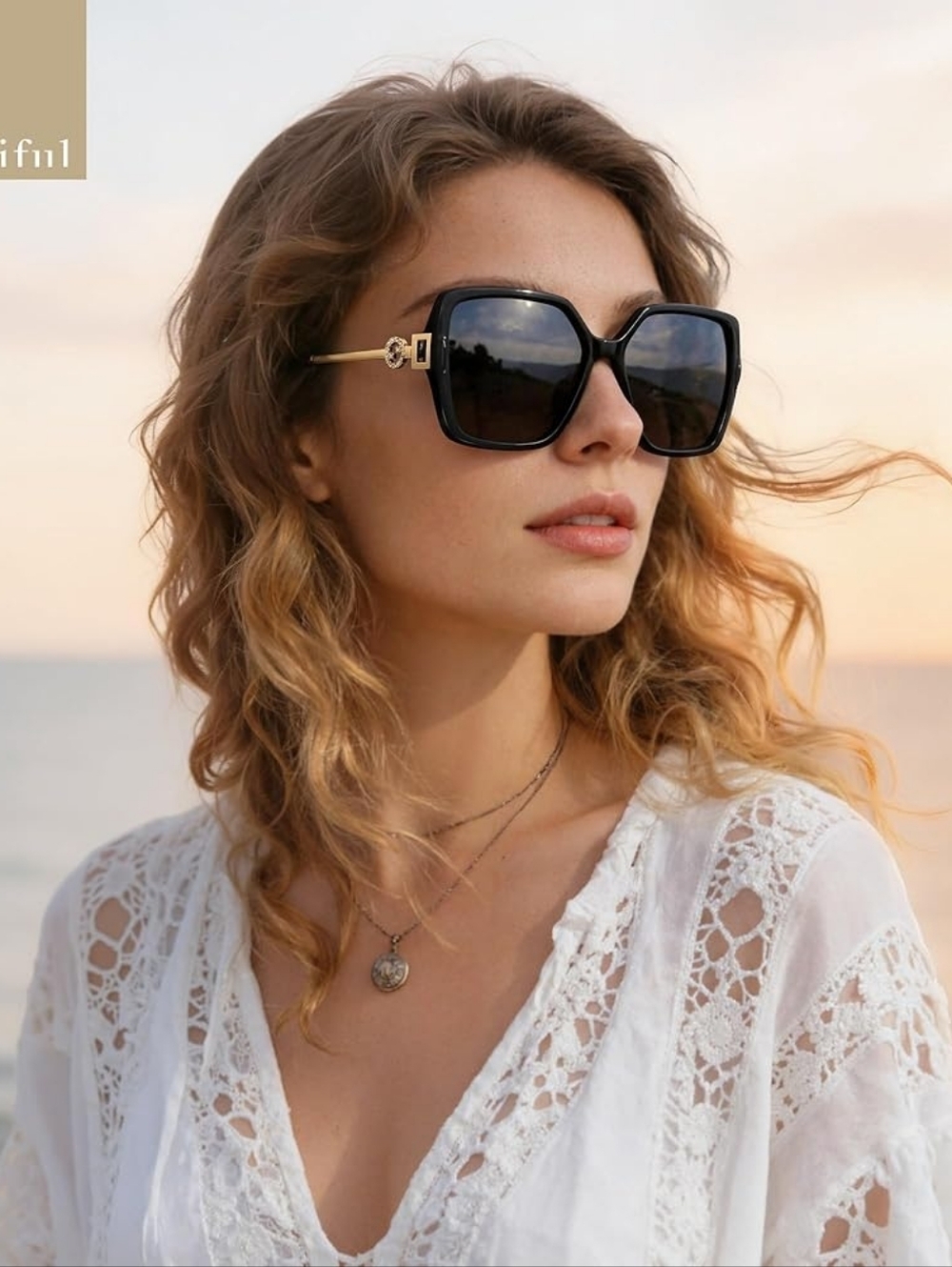 HD POLARIZED OVERSIZED RETRO SUNGLASSES